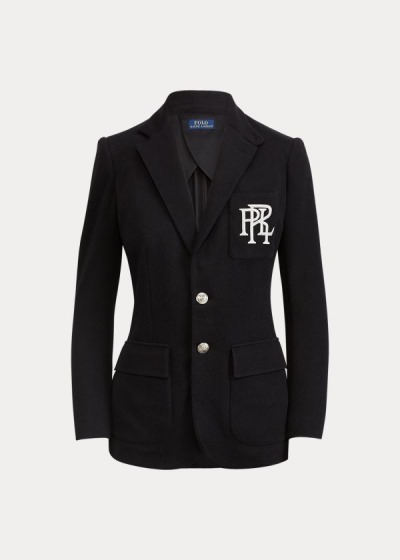 Women's Polo Ralph Lauren Knit Cotton Blazers | 308617LCF